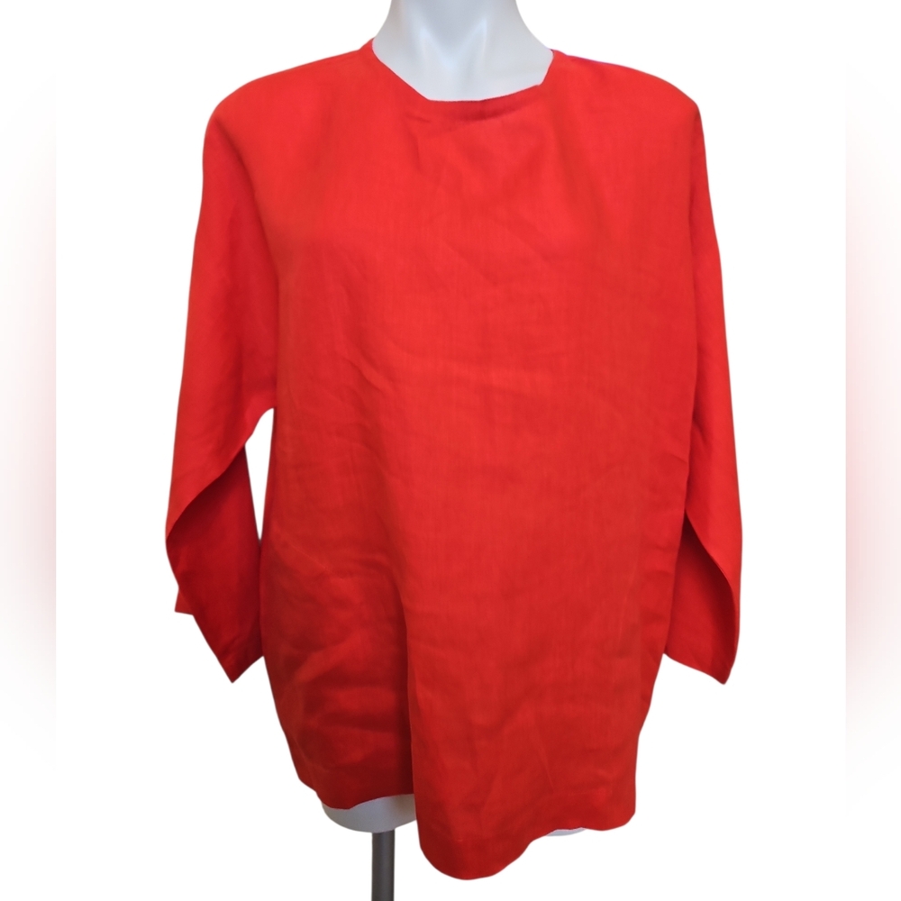 Eileen Fisher Boxy Linen top